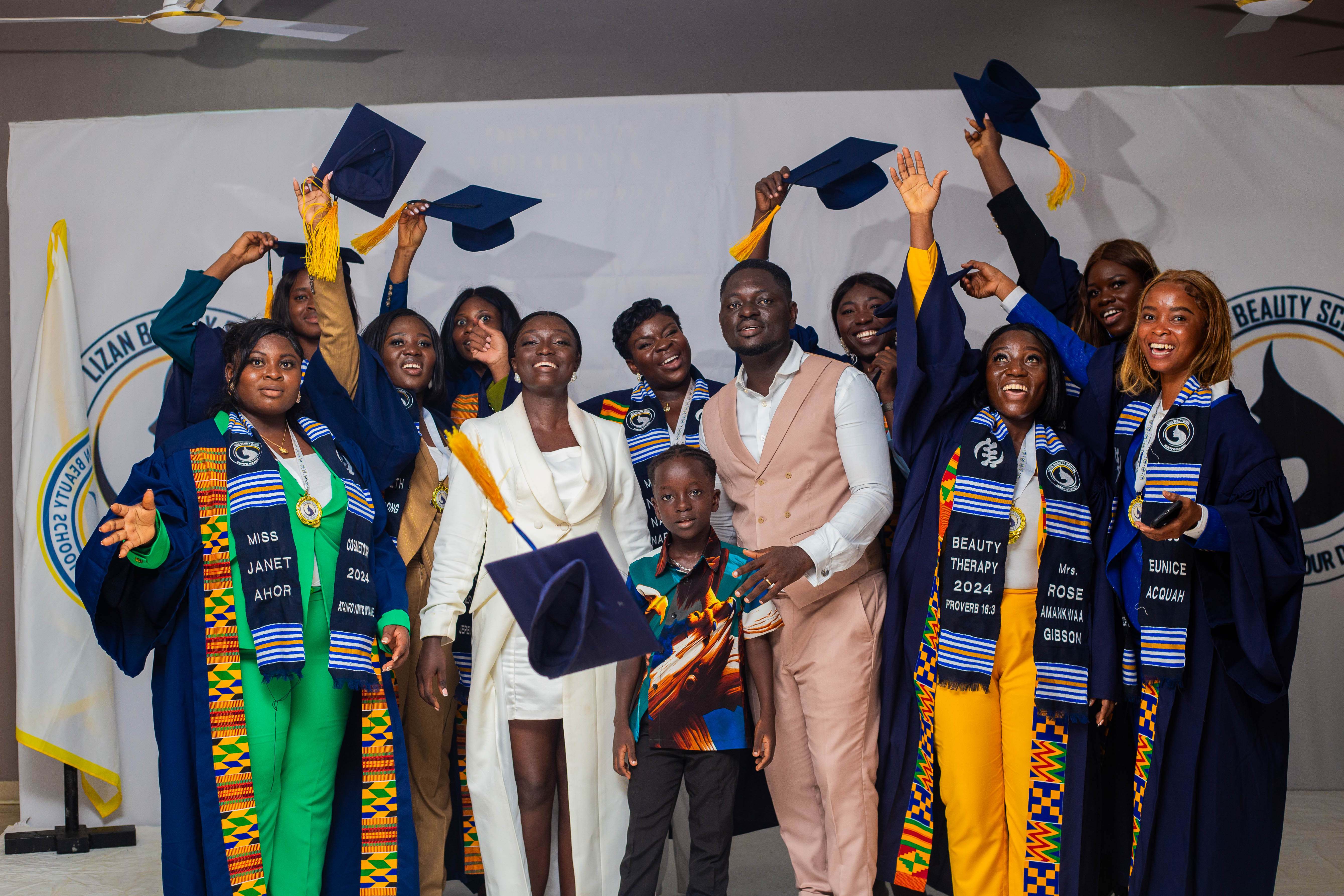 Beauty class in action